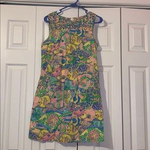 Lilly Pulitzer vintage fish print dress